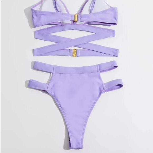 NWOT Lilac color bikini set - Picture 4 of 5